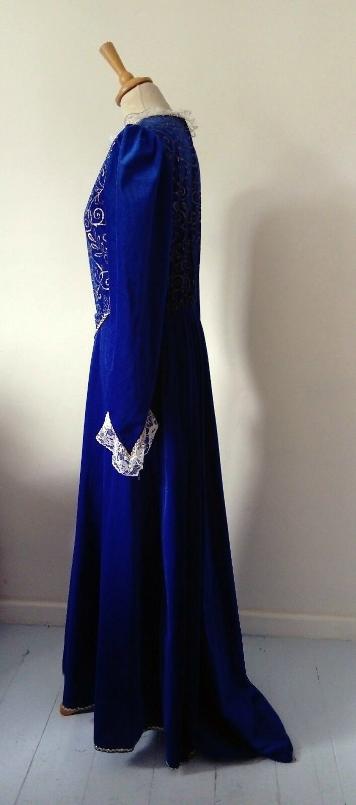 Dama Nobile del 1300 Blu